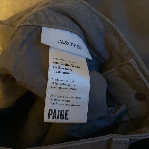Paige 27 Cassidy Zip Jeans - Picture 6 of 6